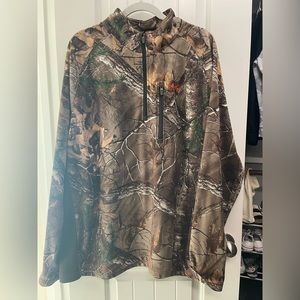 Under Armor Camo pullover Jacket